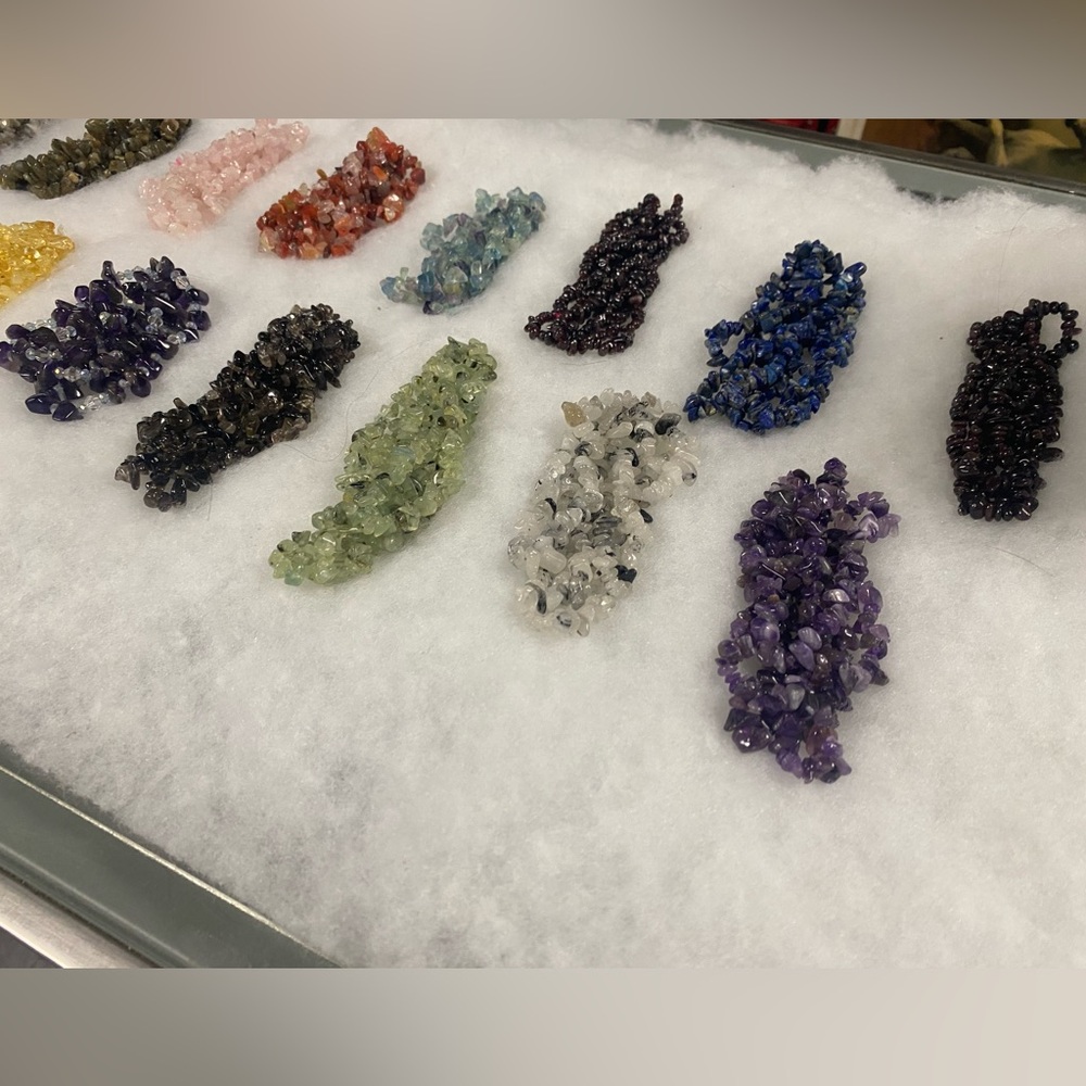 Assorted Gemstone Bead Necklaces - Set of 15 - Picture 3 of 8